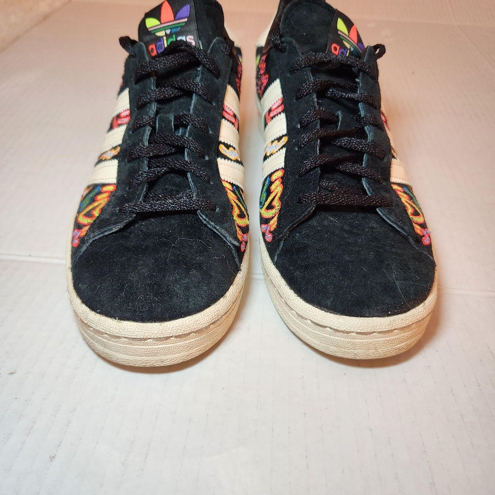 Adidas Kris Andrew Small X Campus 80s Pride Sneakers Size 7.5 - Picture 12 of 14